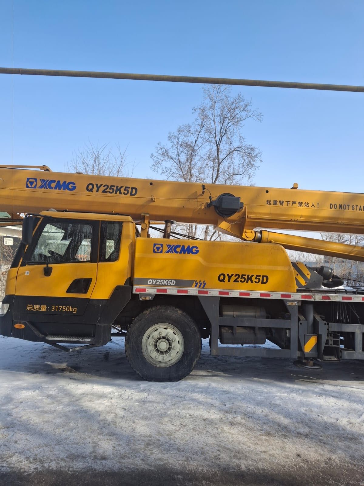 Услуги автокрана XCMG QY25KD