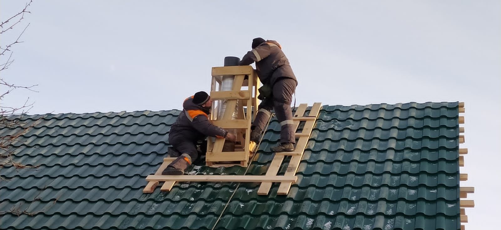 Кровельные и фасадные работы