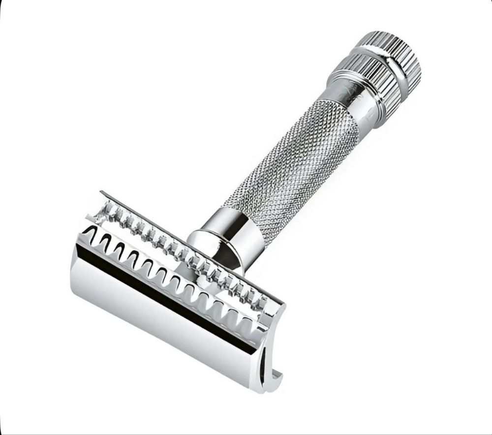 RazoRock Т-образная бритва German 37 Slant+100 лезвий Astra platinum