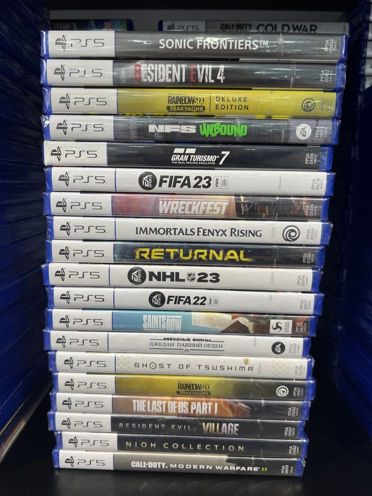 Новые Диски! Игры на PS4/PS5 PlayStation 4/5 / Каспи Red/QR. Доставка