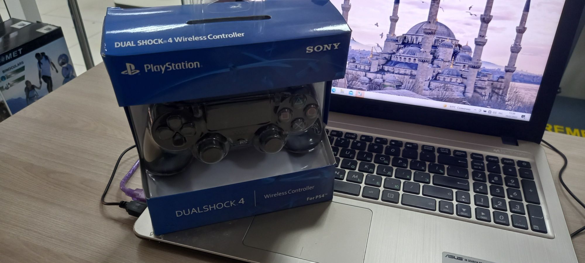 Игровые джойстики PS3 и PS4