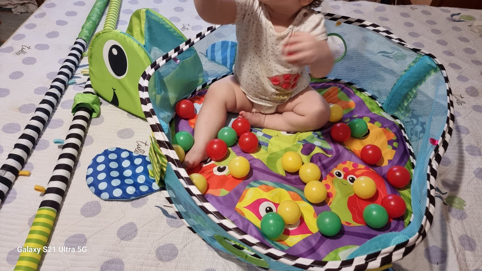 Коврик игровой черепашка