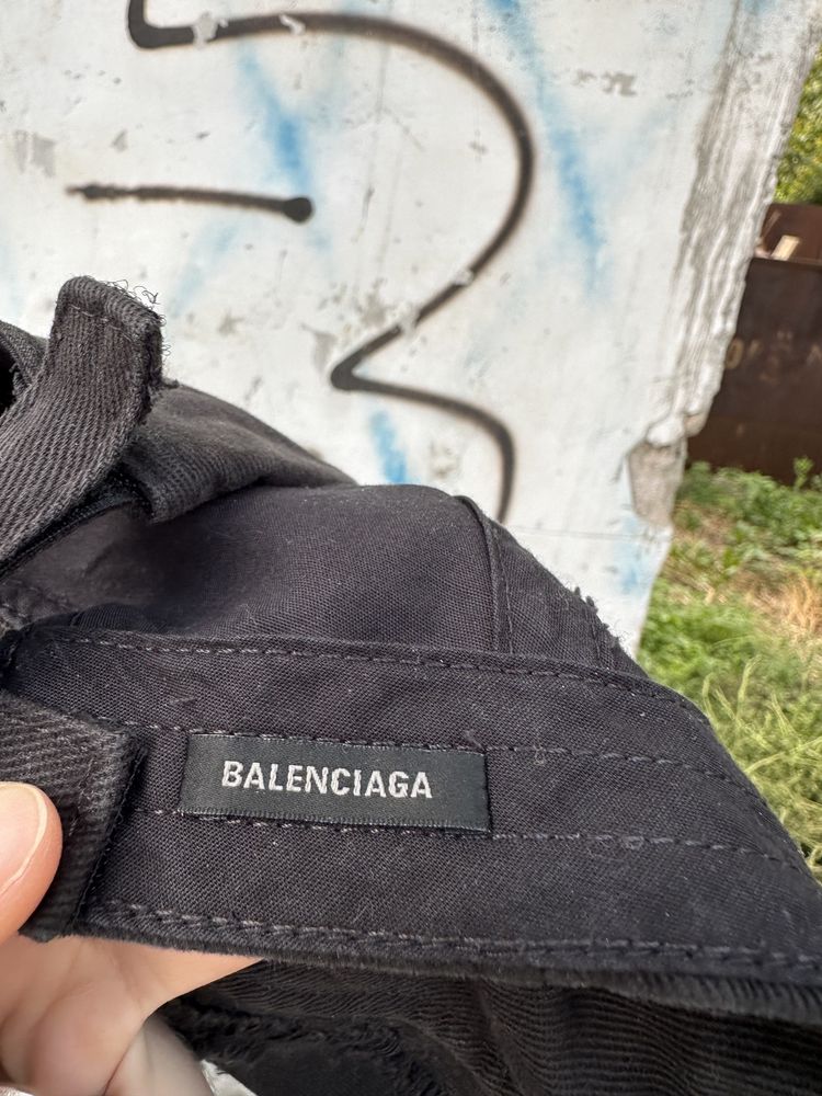 Balenciaga BB Laser Destroyed Cap
