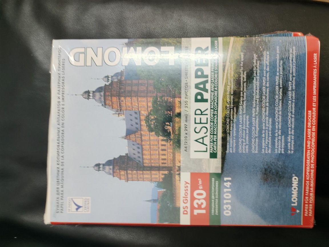 Продам бумагу для лазерного принтера Lomond Colour Laser Paper A4/250л