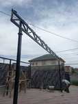 Труба 4×2 2 шт по 8 метров, готовая ферма