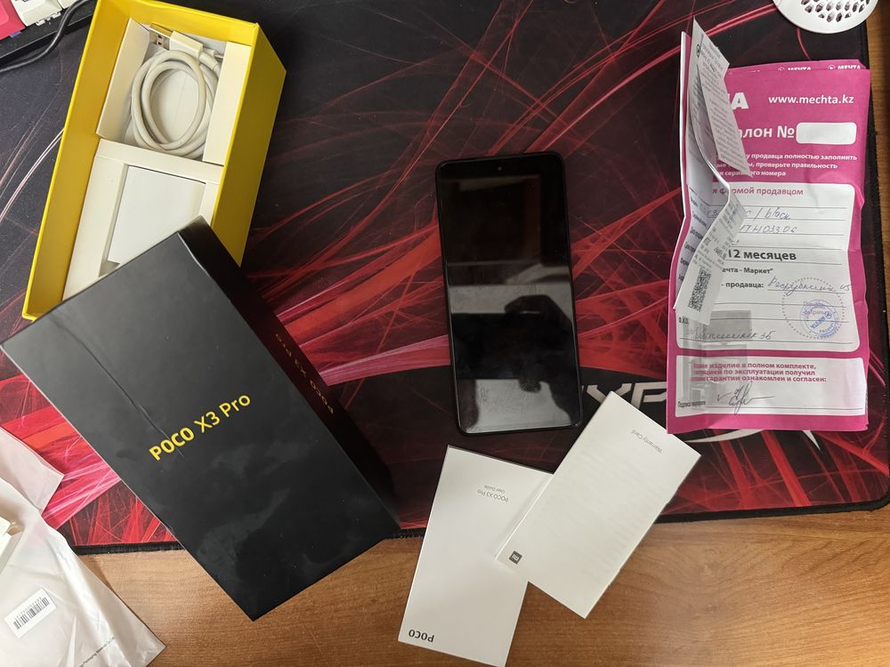 Игровой телефон Poco X3 pro 8/256