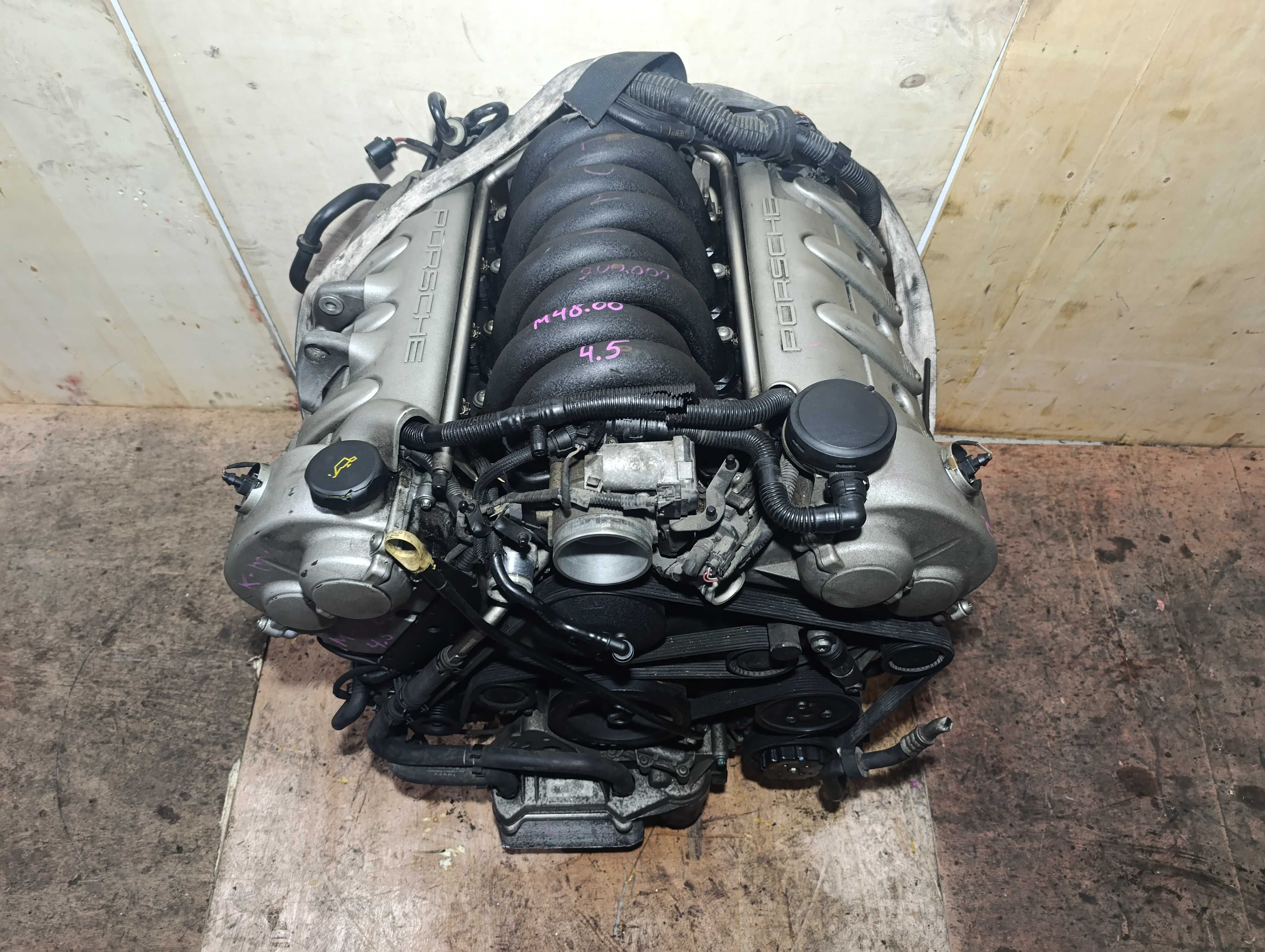 Двигатель M48.00 4.5 Porsche Cayenne 955 Порш Каен 02-07г M48 Атмо