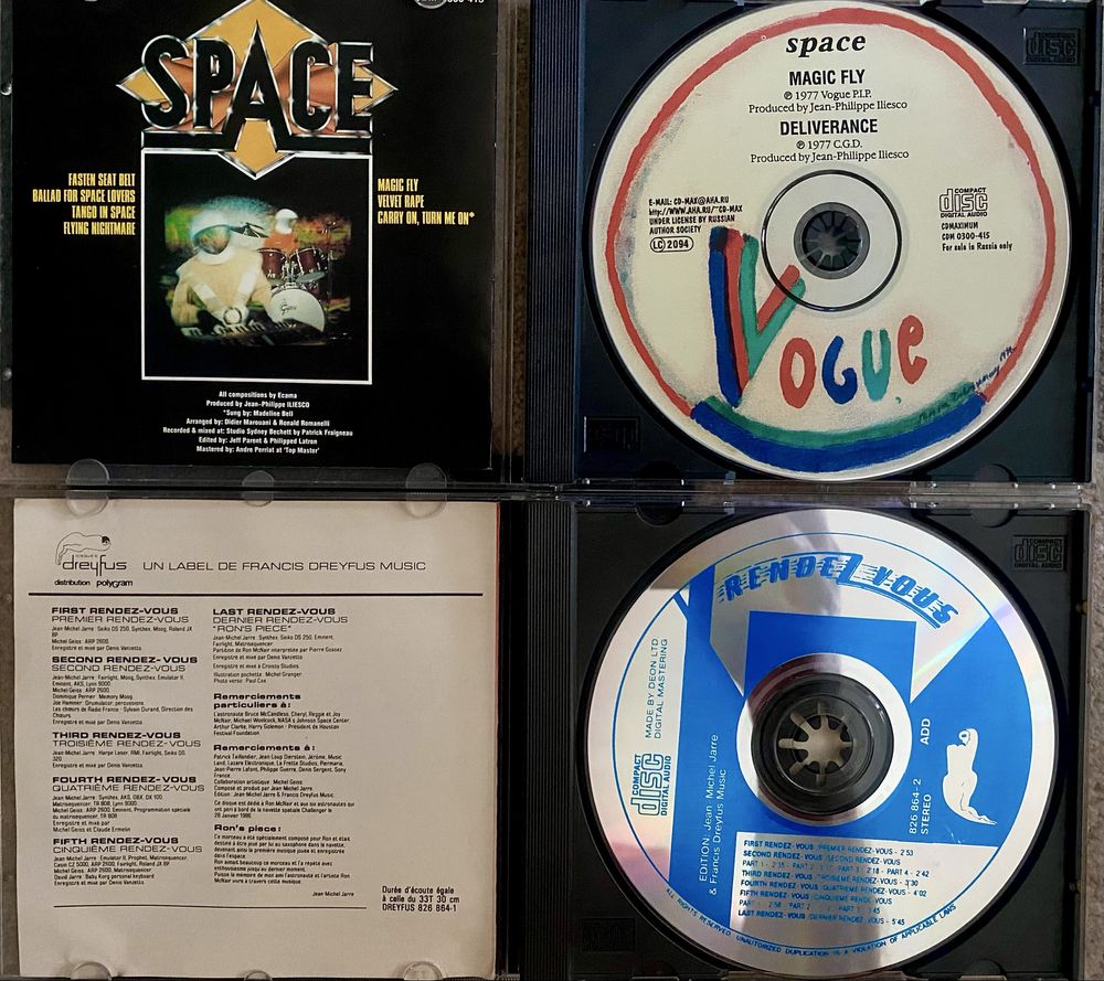 CD Space и Jean Michel Jarre