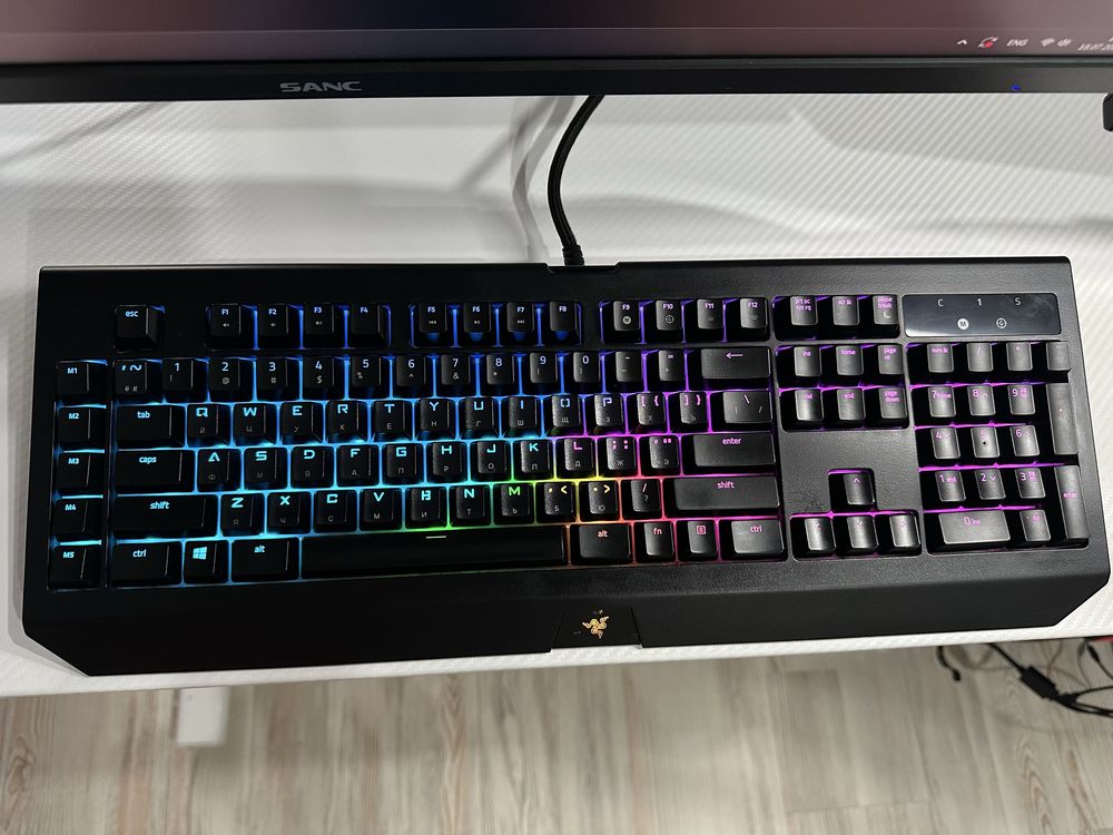 Клавиатура Razer BlackWidow Chroma V2 (Green switch)