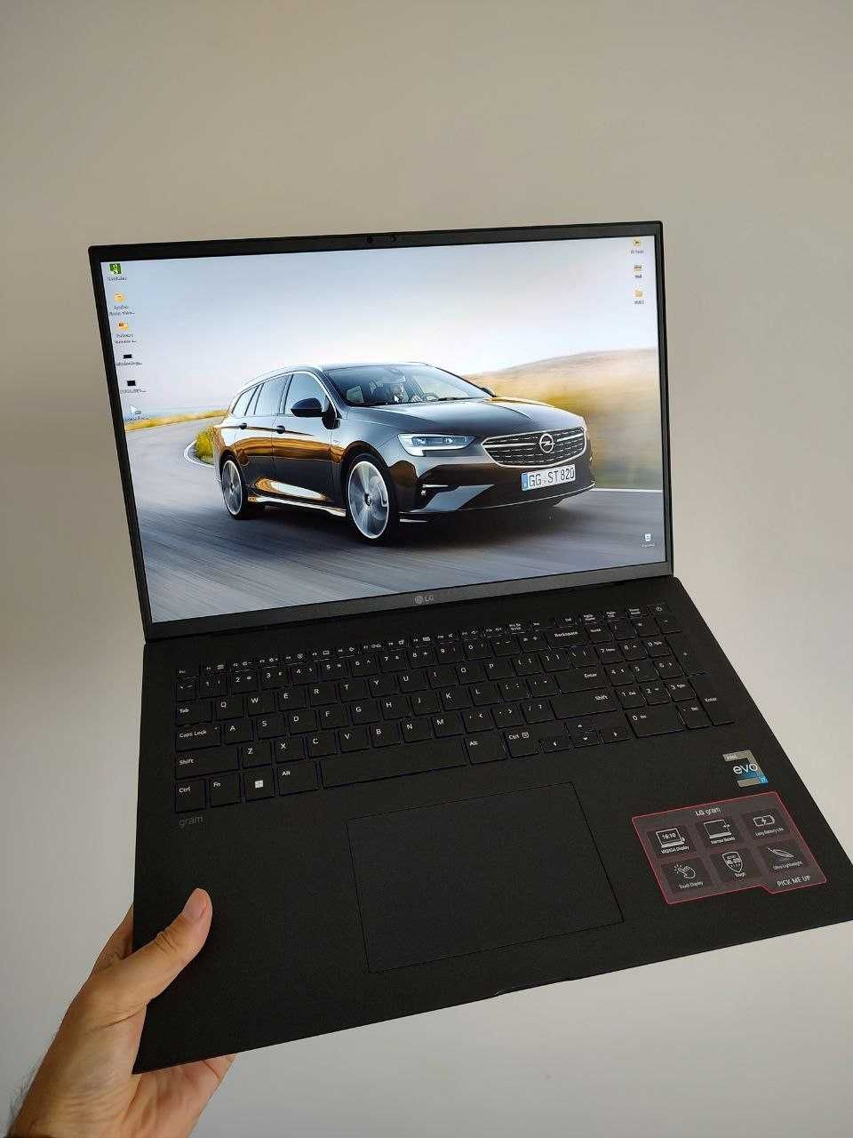 1TB, LG Gram 17 Touch: ультратонкий, сенсорный. 13Gen i7, 32G Ultra HD