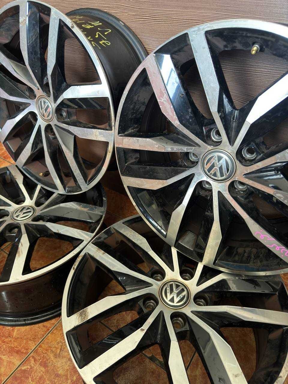 AUTO KRAFT Диски титановые VW R17 ET49 7J (5x112) (1к-т 4шт) ОАЭ-43