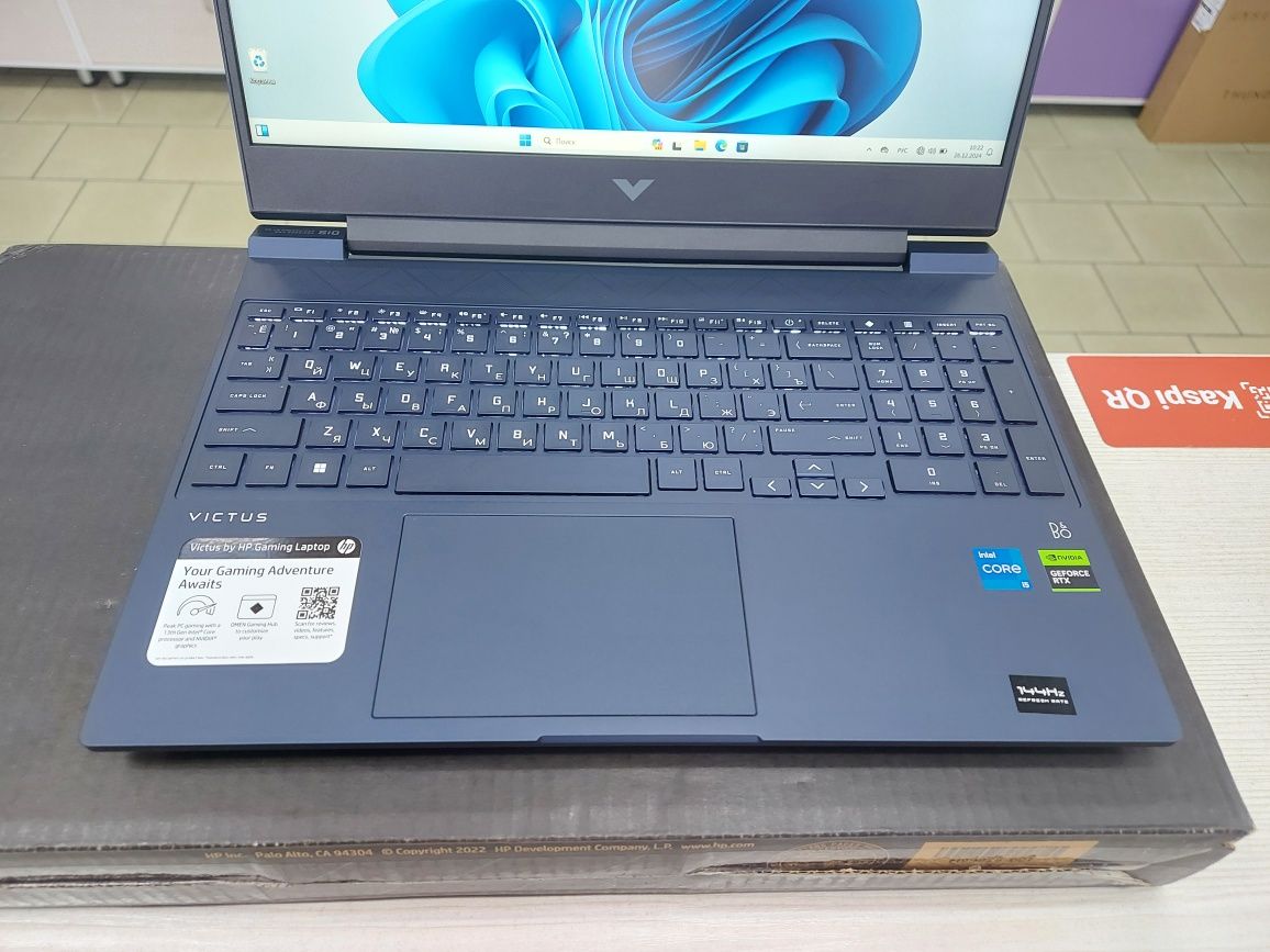 Новый НР Victus (Core i5-13 Gen, RTX 3050 6 gb, 512 Gb SSD)
