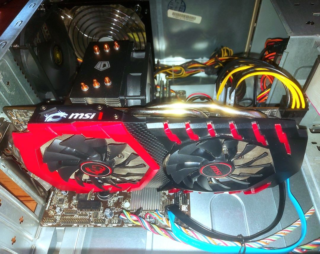 Продам игровой компьютер i7 2600/rx 470 4gb