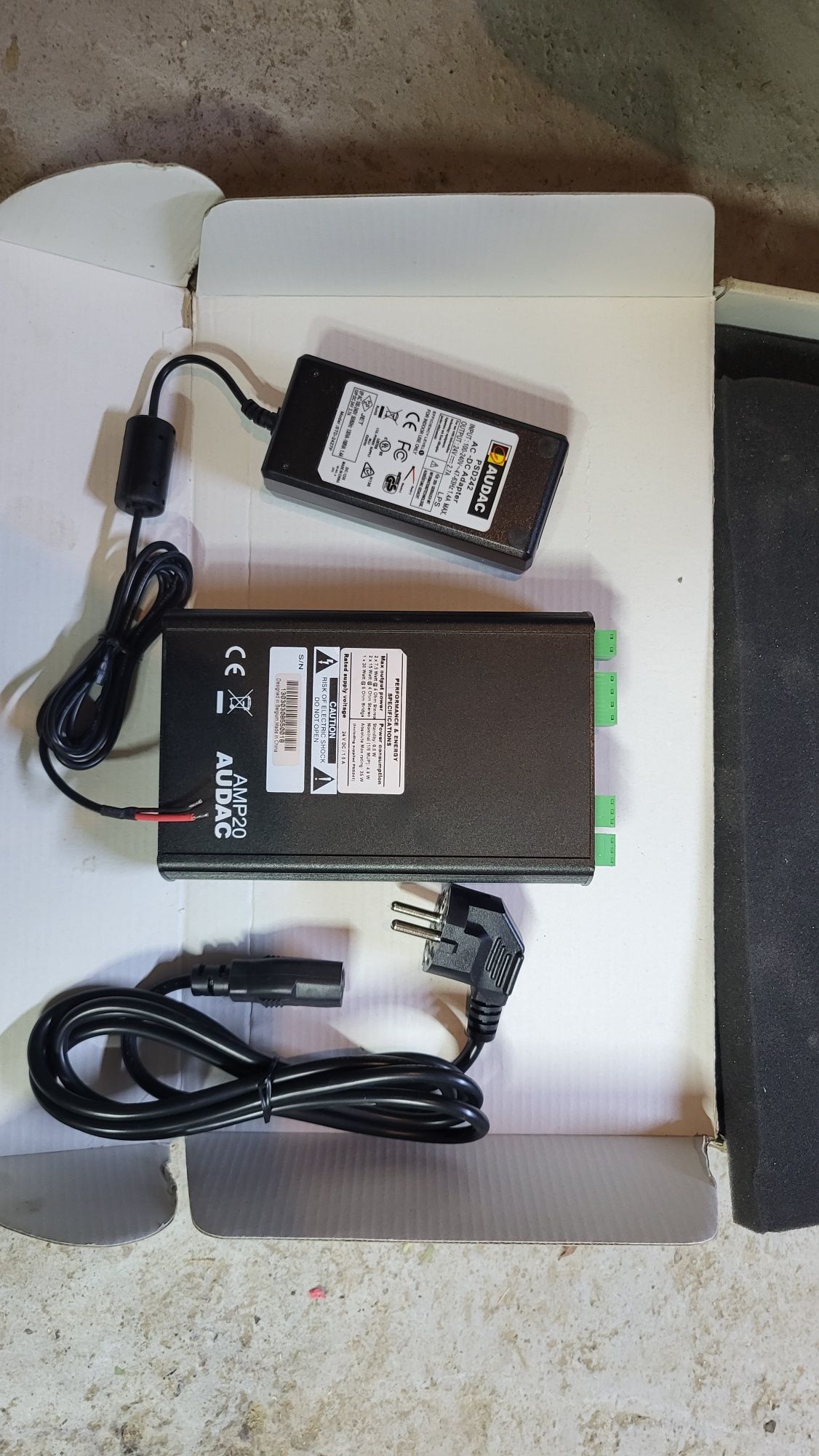 Усилитель мощности Audac AMP20