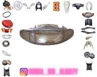 Стекло на фару рейсталинг,пластик,honda dio,клюв,борода,фара на мопед,