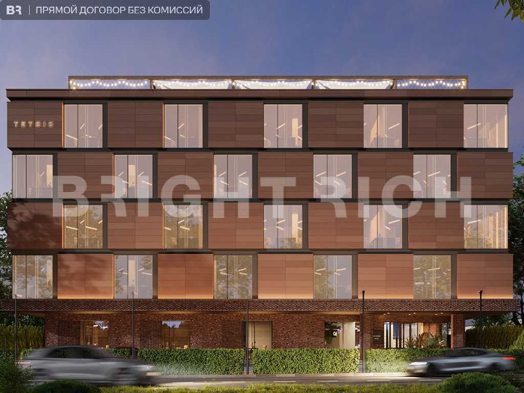 Продажа офиса 385м², в новом бц Тетрис