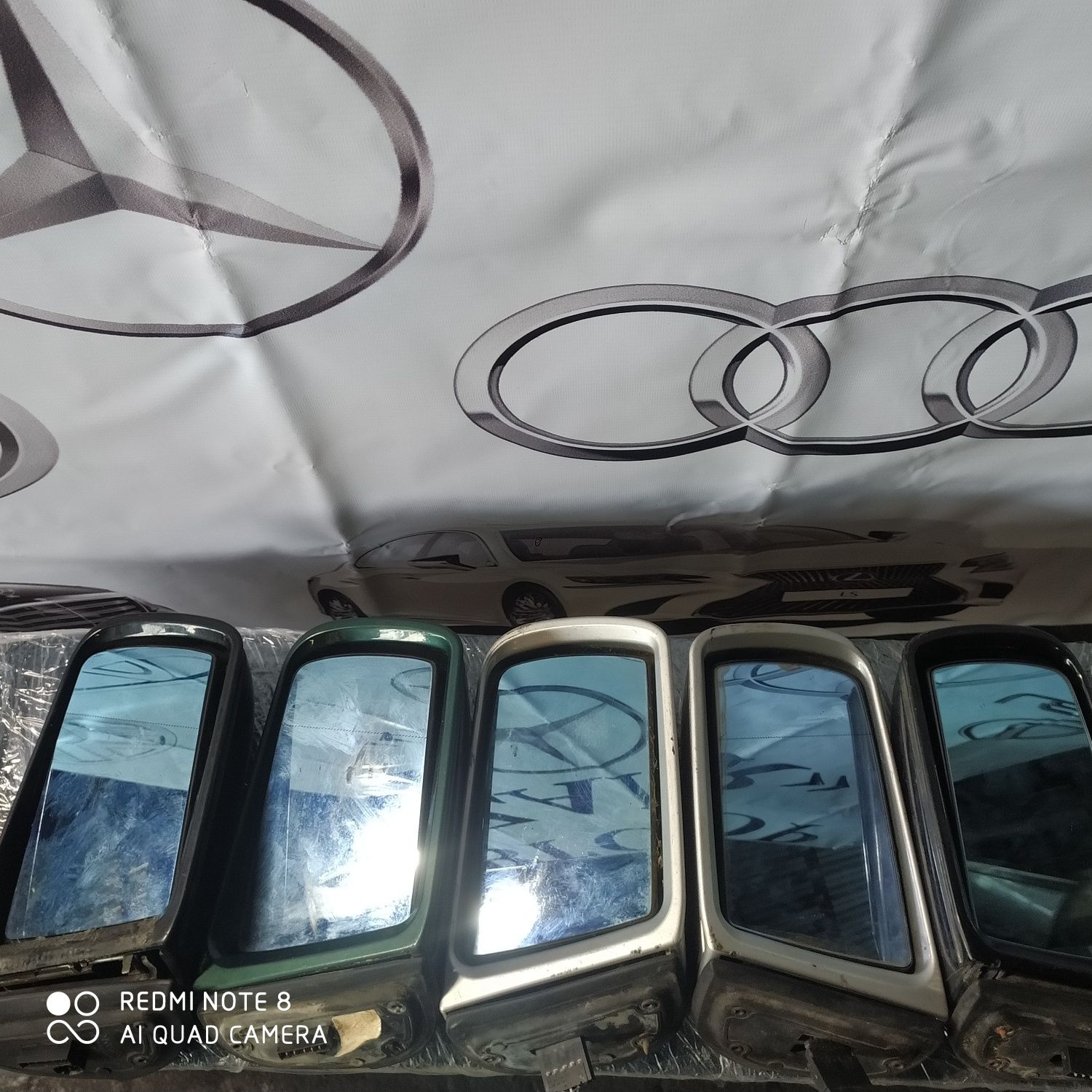 Бакавой зеркола для Мерседес 202 124 , 210. Оригинал.