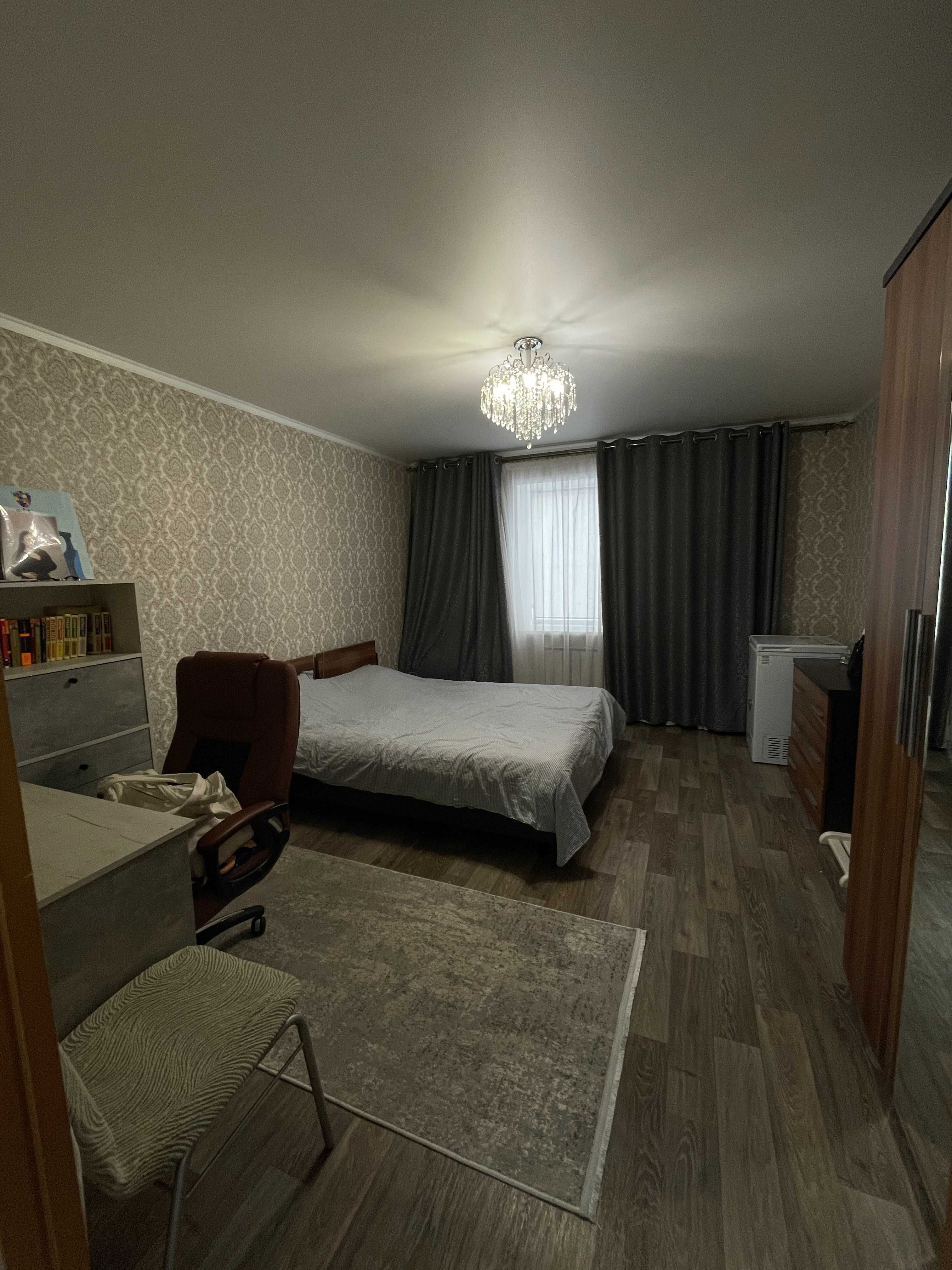 Продается просторная 2комнатная квартира, район Мясокомбината, КСК