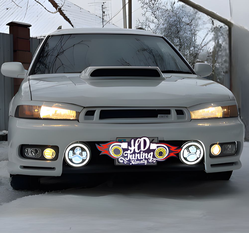 Реснички на фары Subaru Legacy BG/BD