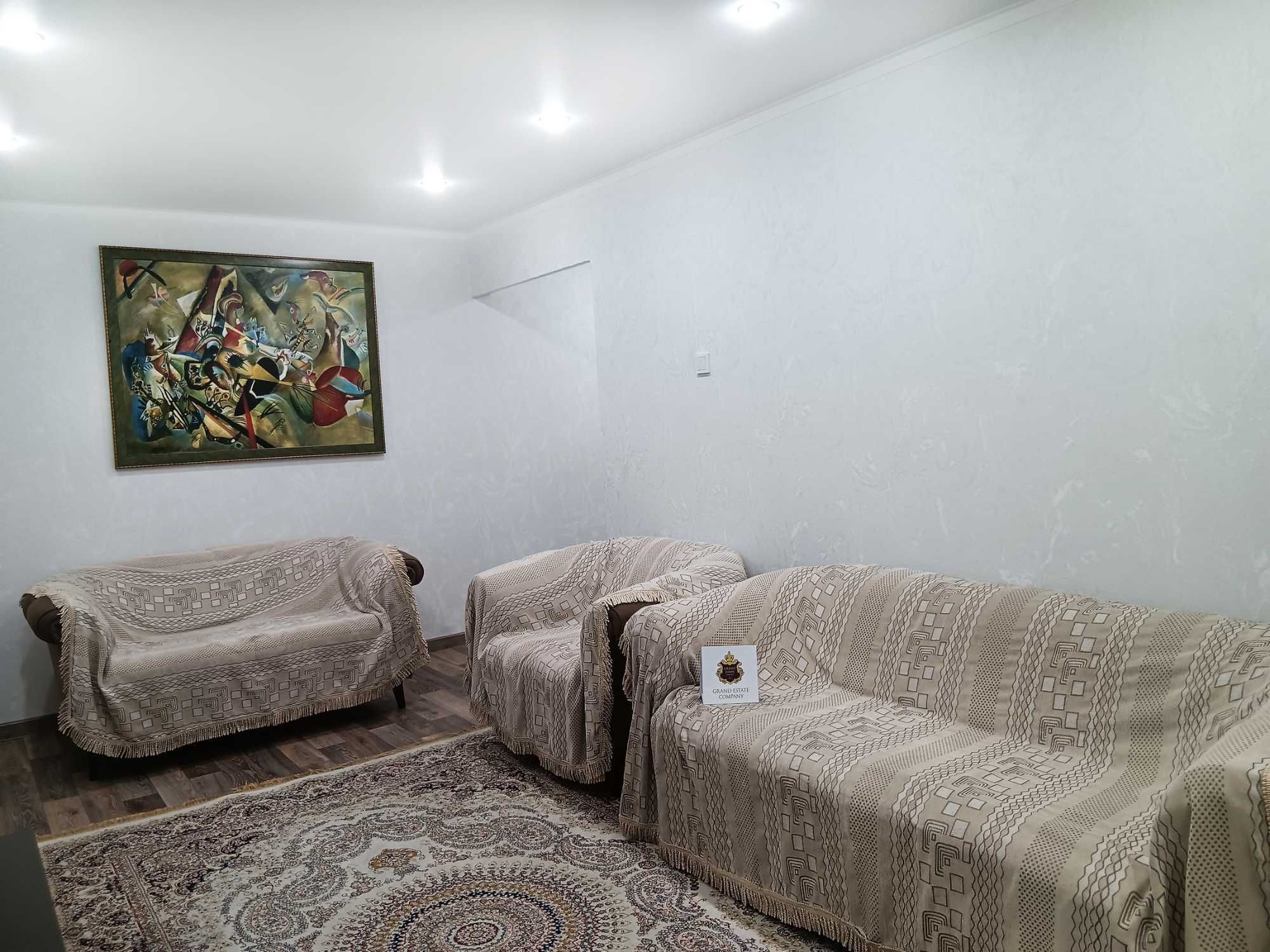 2-комнатная квартира · 44.3 м² · 3/5 этаж, мкр Таугуль