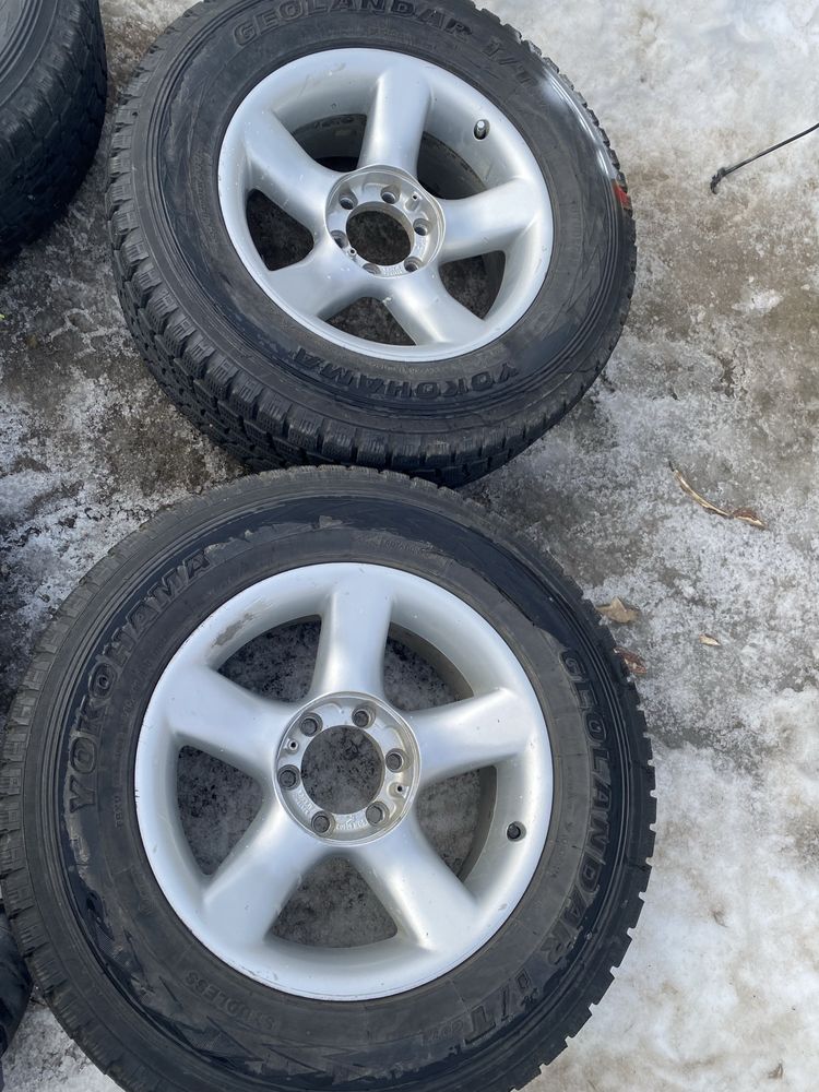 Комплект диски с шинами 285/60/18 285/60R18 Yokohama.