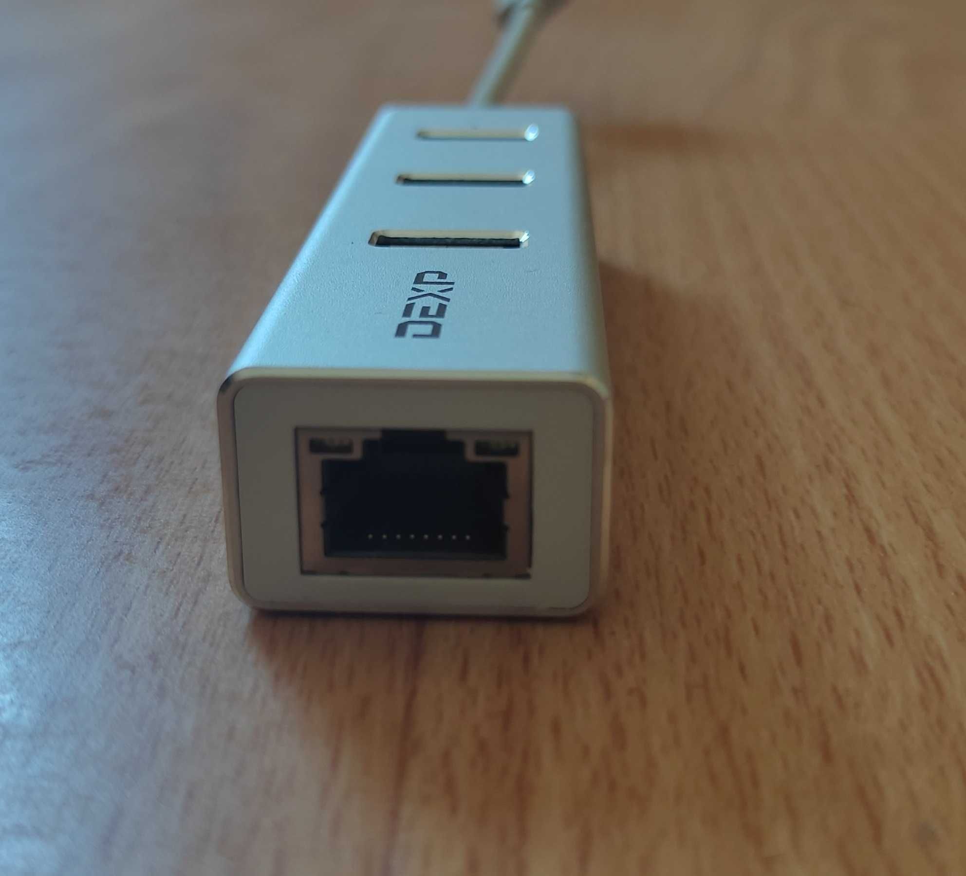 USB расширитель с портом ETHERNET
