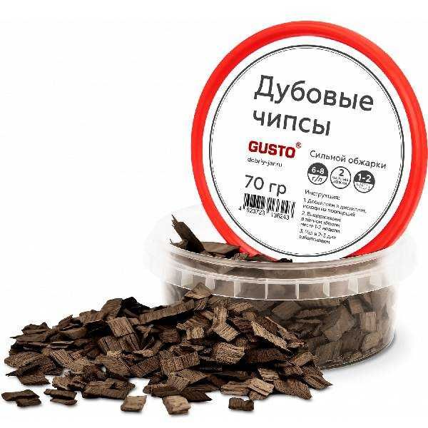 Щепа, кубики, палочки для настаивания 70-100 гр.