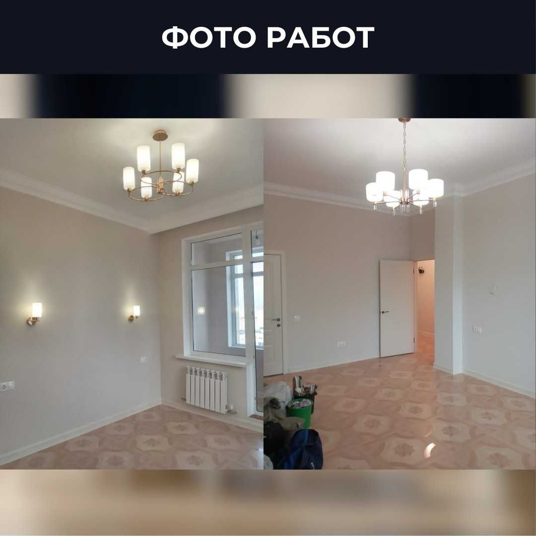 Ремонт квартир: от поклейки обоев до комплексного ремонта.