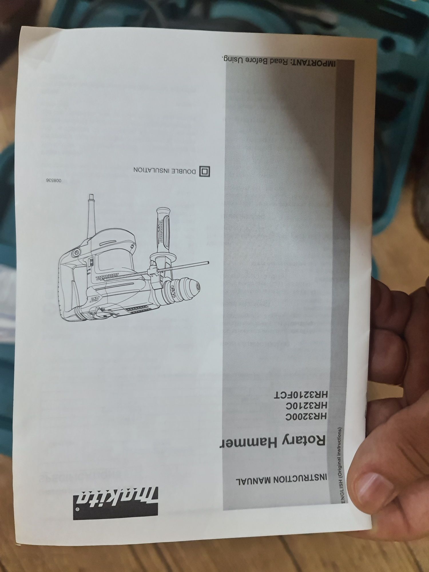 Makita перфоратор HR3200c hammer