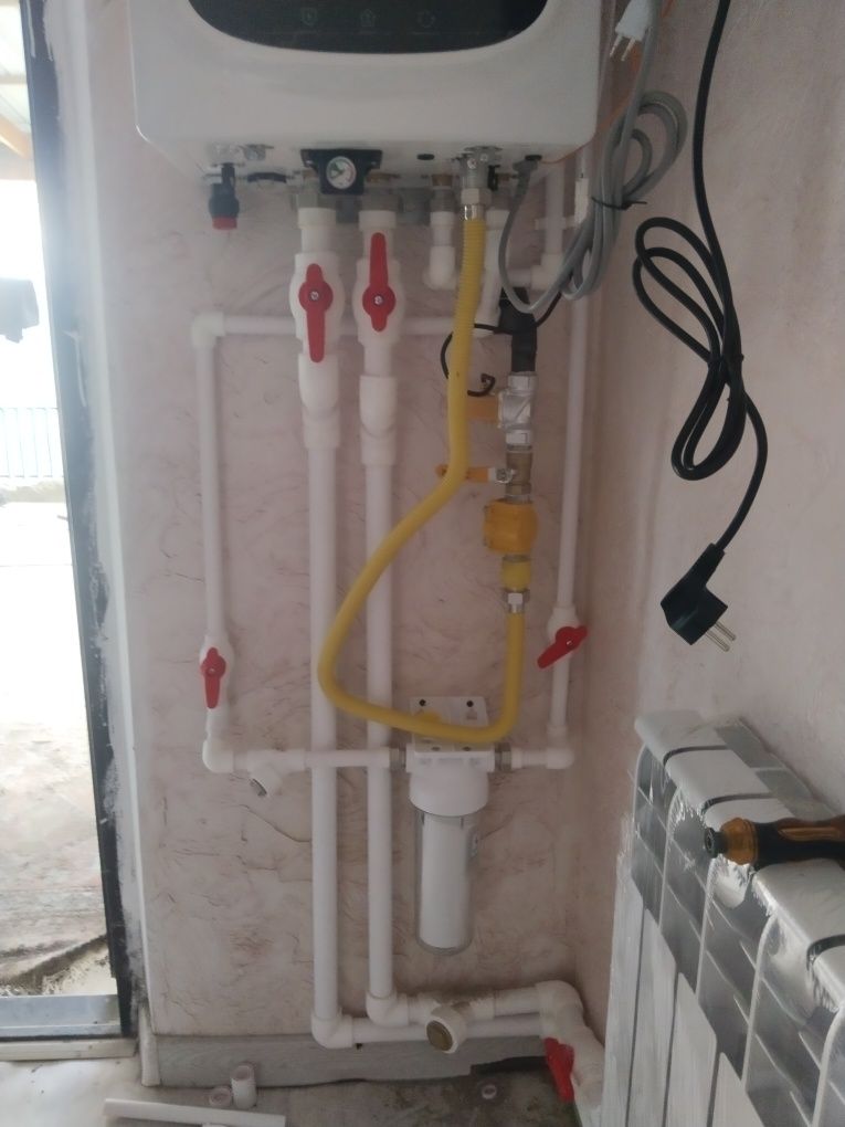 Подключение газа под ключ