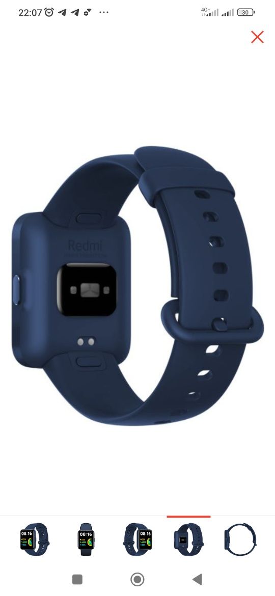 Смартчасы Xiaomi Redmi Watch 2 Lite запечатанный новый черный цвет