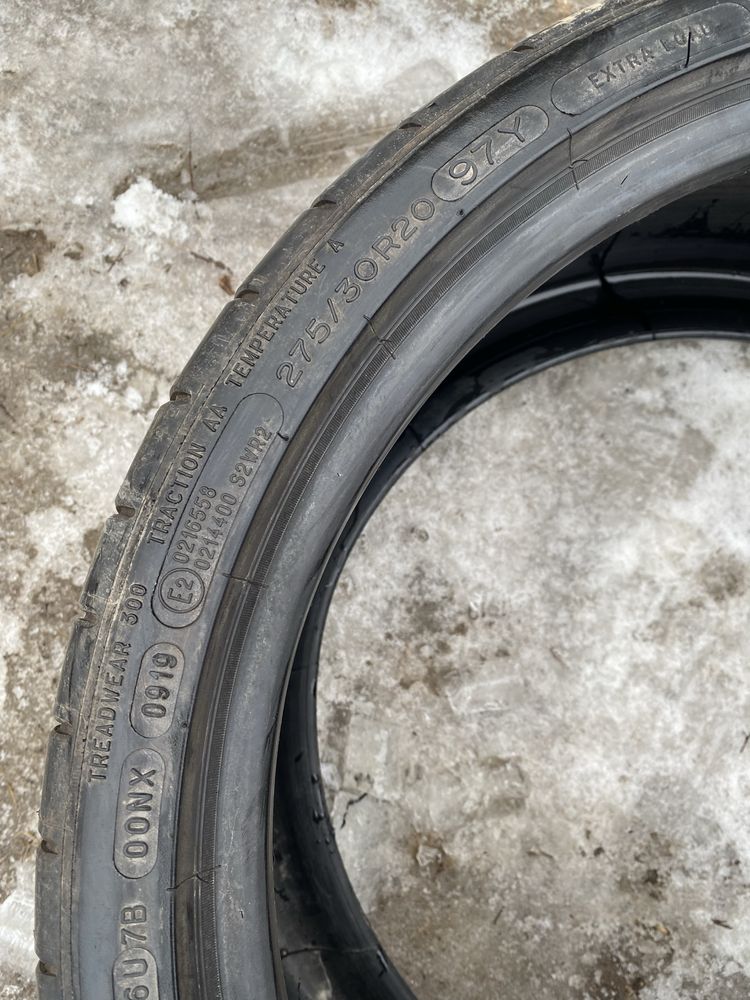 Одна летняя шина 275/30/20 275/30R20 Michelin.