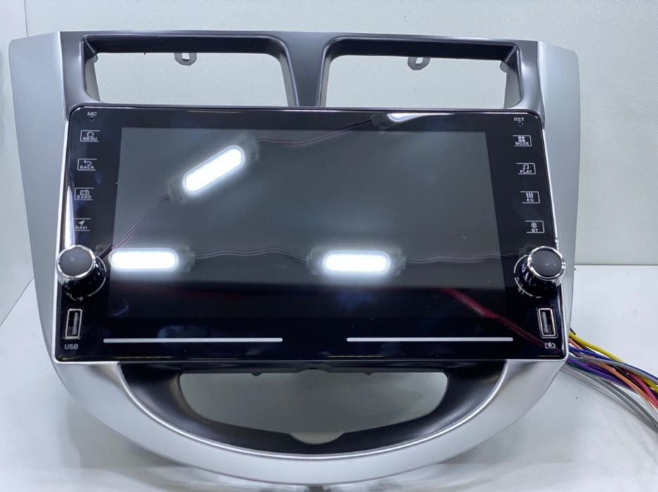 ANDROID Штатная магнитола Hyundai Accent Solaris Хюндай Акцент
