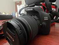 Фотоаппарат Canon EOS 2000D Kit EF-S 18-55 III