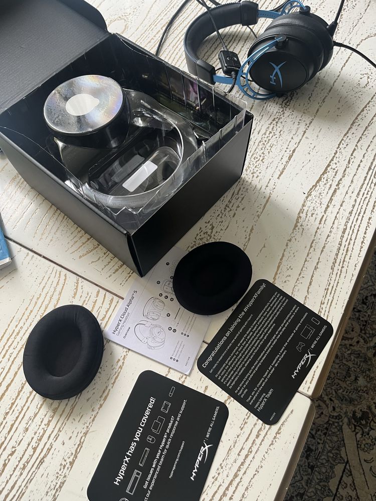 hyperx cloud alpha s новые