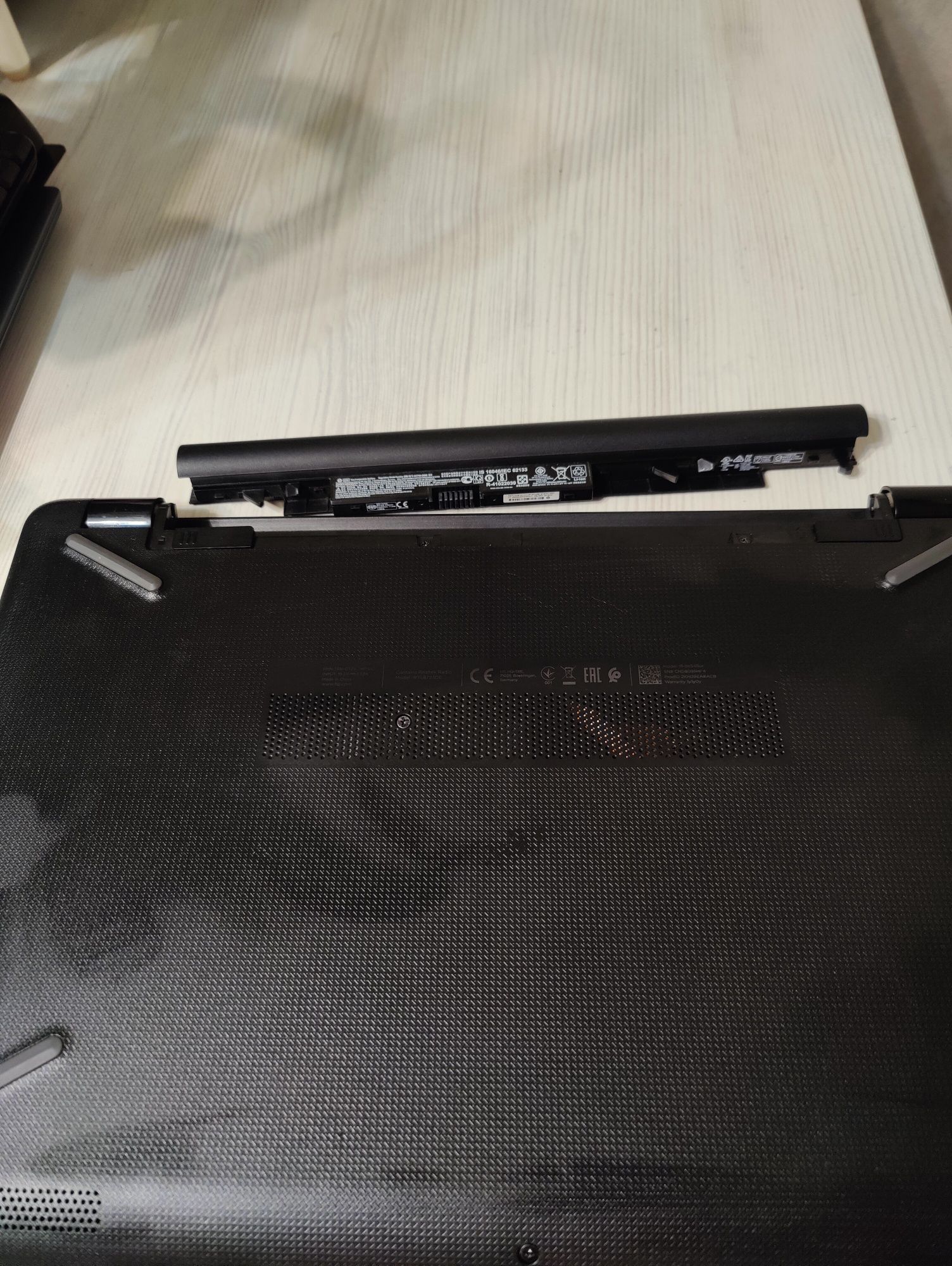 Продам ноутбук HP model 15-bs548ur в отличном состоянии i3 ,8gb,ssd480