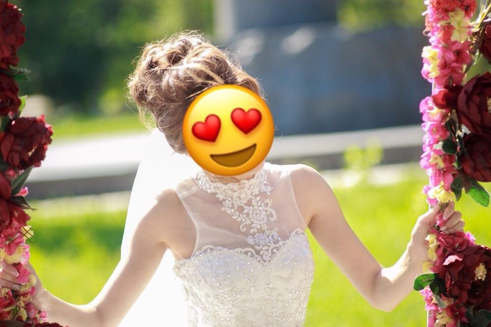 Продаётся шикарное нежное свадебное платье!!!