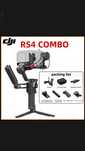 DJI RS 4 Combo электронный стабилизатор для видео