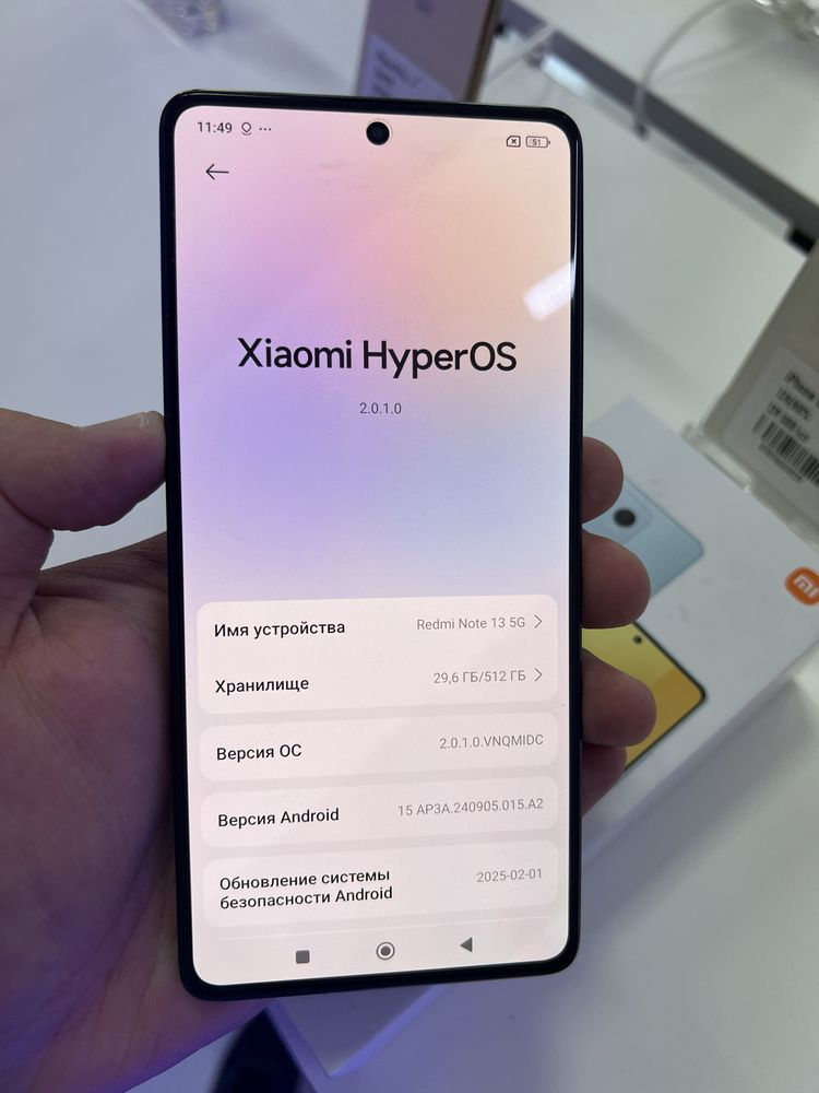 Redmi Note 13 5G 512gb ozu 12
