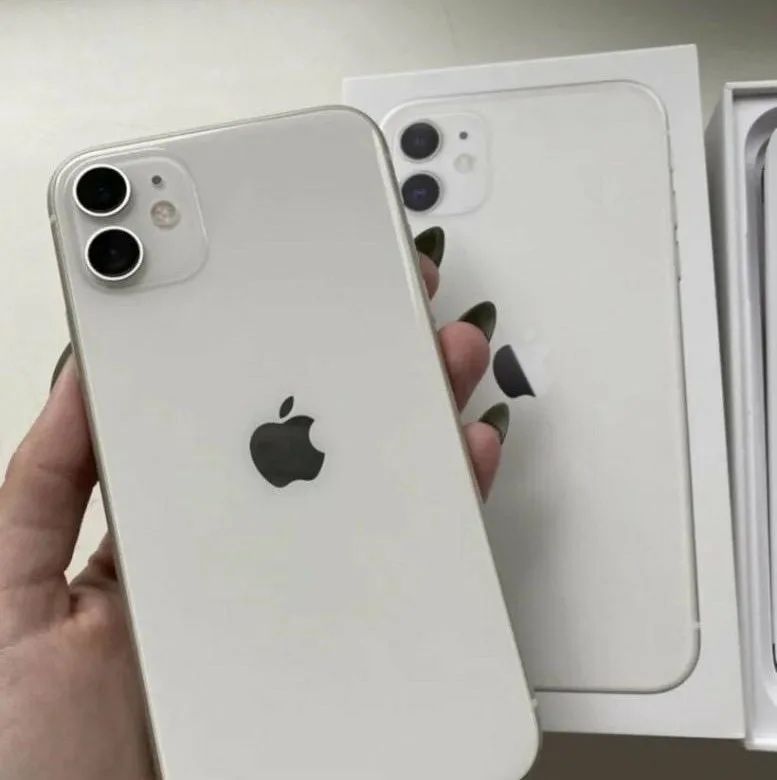 Айфон 11, Apple 11 Белого цвета 128гб