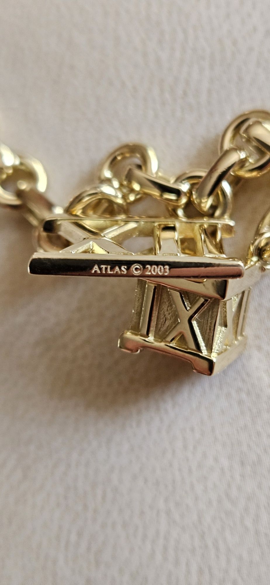 Бренд Tiffany коллекция Atlas  оригинал золото 750 пробы