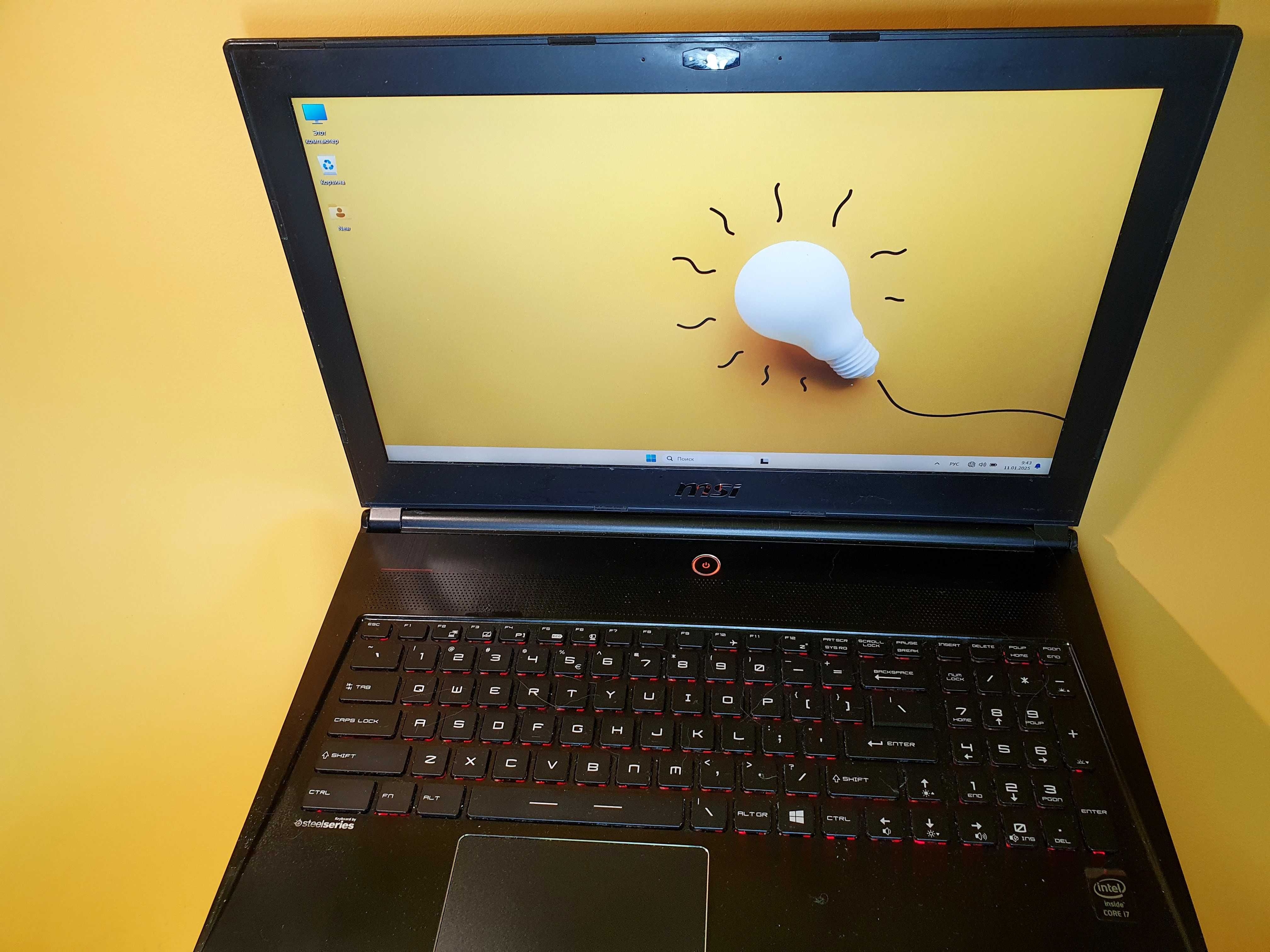 MSI GS60 2PE Ghost Pro 15 FHD, i7 4700hq, GTX 870M 16RAM, 256 ssd