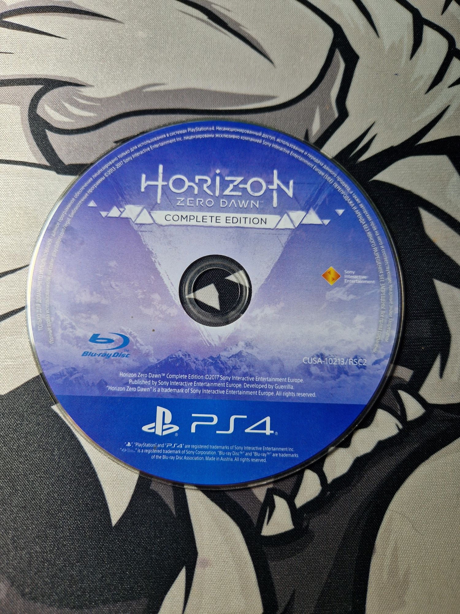 Horizon Zero Dawn: Complete Edition Ha PS4 - оригинальный диск, без ор