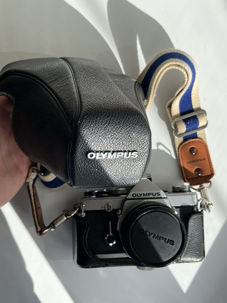 Olympus OM-1n с объективом Zuiko Auto-S 50mm f/1.4