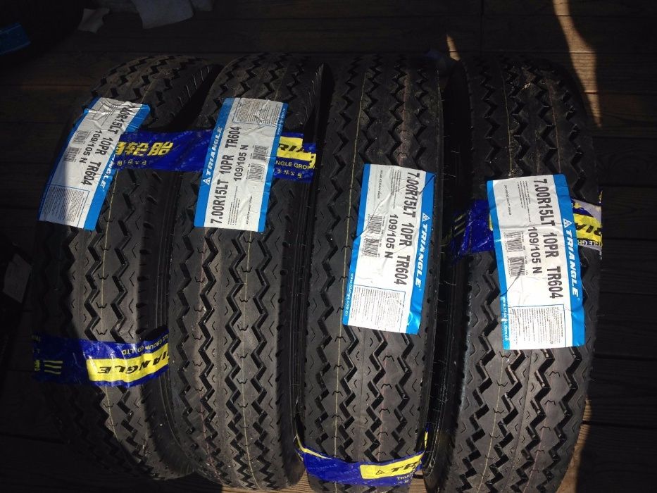 6,50R16 / 7.00R15 / 7,50R15 / 7,00R16 / 7,50R16 / 8,25R15 / 8.25R16