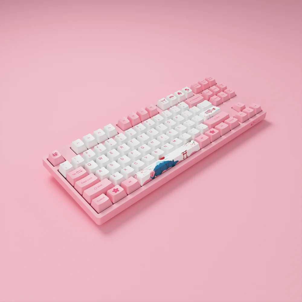 Продается клавиатура AKKO 3087V2 World Tour Tokyo R2, Jelly Pink