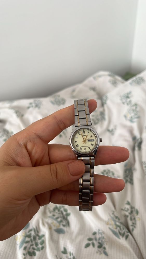 Casio оригинал позолоченный