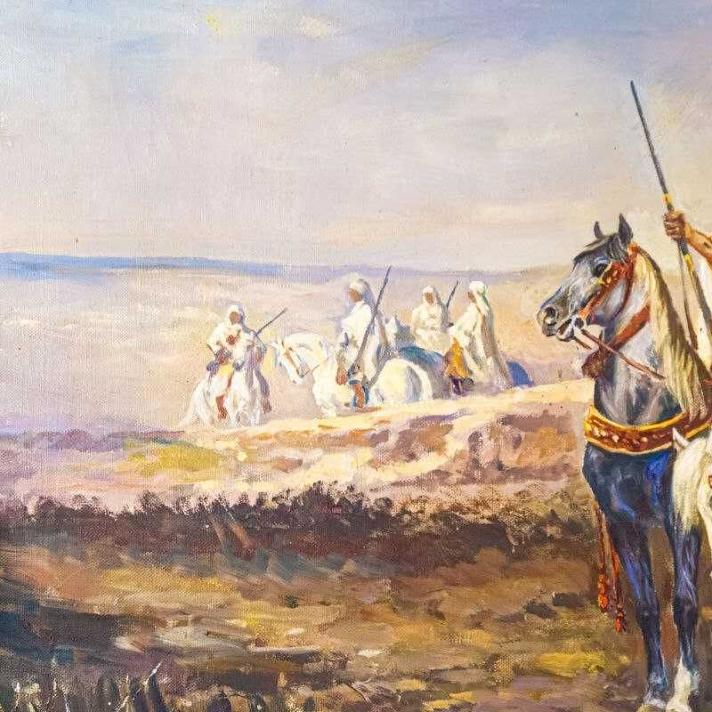 Холст, масло.Россия. Середина XX века. Автор – Афанасий Шелоумов