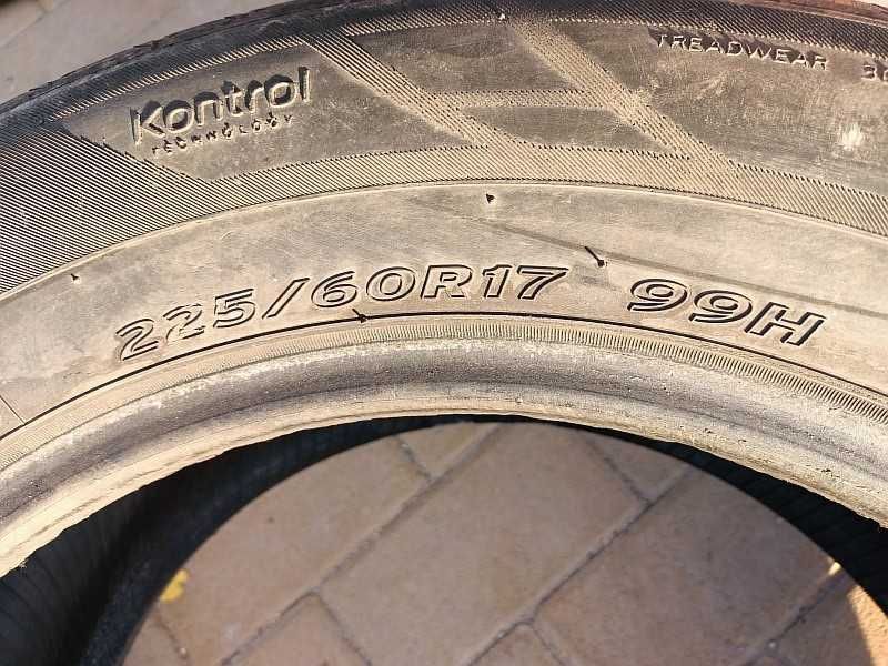 Шины 225/60 R17 - "Hankook Ventus Prime 2" (Венгрия), летние.