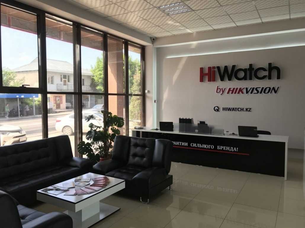 Установка камера видеонаблюдения и домофон Hiwatch